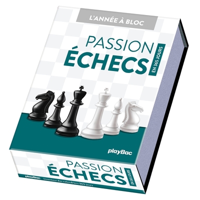 Image de Calendrier Passion Échecs en 365 jours - Année à Bloc