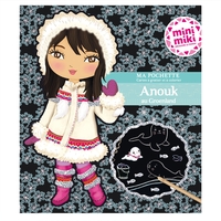Image de Minimiki - Ma pochette cartes à gratter et à colorier - Anouk au Groënland
