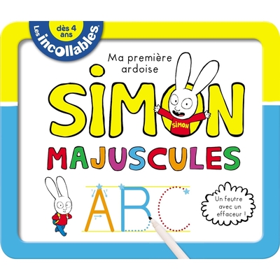 Picture of Les Incollables - Ma première ardoise Simon - Majuscules