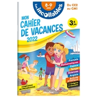 Picture of Cahier de vacances 2022 - Les incollables - Du CE2 au CM1 - 8-9 ans