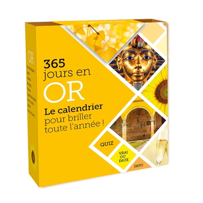 Image de Calendrier 365 jours en or