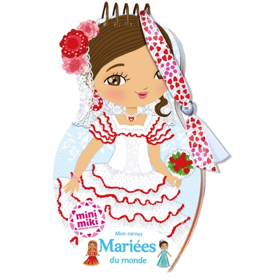 Image de Minimiki - Carnet créatif - Mariées du monde