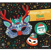 Image de Masques à gratter Noël