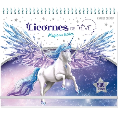 Image de Licornes de rêve - Carnet créatif - Magie des étoiles