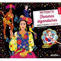 Image de Ma pochette Femmes légendaires - Cartes à gratter et à colorier