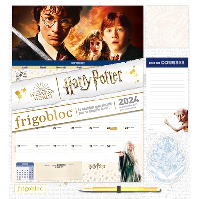 Image de Frigobloc Mensuel 2024 Harry Potter (de sept. 2023 à déc. 2024)