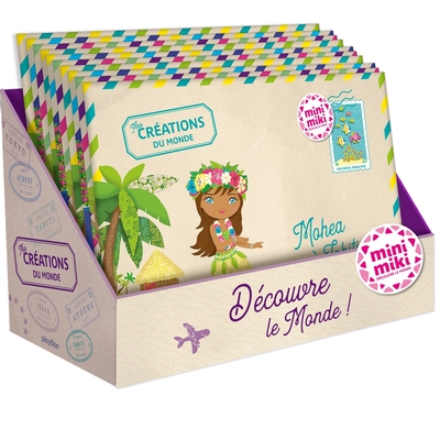 Image de Boîte vendeuse Minimiki Mes créations du monde 15 ex - Juillet 2022