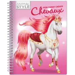 Picture of Animal style mon carnet créatif Chevaux