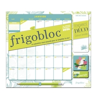 Picture of Frigobloc Mensuel 2026 Déco Végétal (de janv. à déc. 2026)