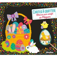 Image de Ma pochette Chasse aux oeufs de Pâques - Cartes à gratter et à colorier