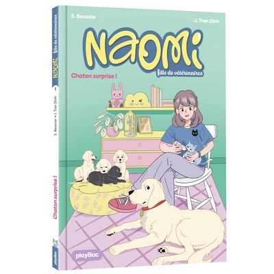 Picture of Naomi, fille de vétérinaire - Chaton surprise ! - Tome 1