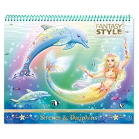 Image de Animal Style - Cahier créatif Sirènes et Dauphins