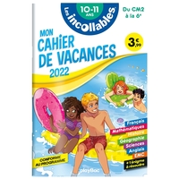 Picture of Cahier de vacances 2022 - Les incollables - Du CM2 à la 6e - 10-11 ans