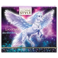 Image de Animal Style - Cahier créatif Licornes des étoiles