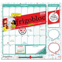 Image de Frigobloc Mensuel 2026 avec un stylo 4 couleurs ! (de sept. 2025 à déc. 2026)