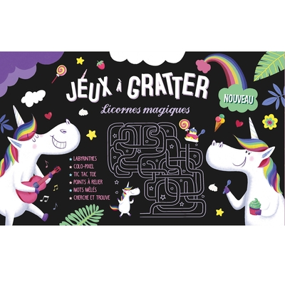Image de Jeux à gratter - Licornes magiques