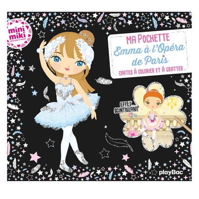 Image de Ma pochette Emma à l'Opéra de Paris - Cartes à colorier et à gratter