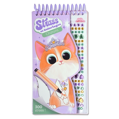 Picture of Strass et coloriages chatons