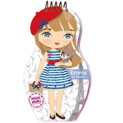 Image de Minimiki - Carnet créatif - Emma en France nouvelle édition