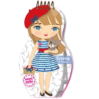 Image de Minimiki - Carnet créatif - Emma en France nouvelle édition