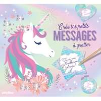 Image de Crée tes messages secrets à gratter - Licornes