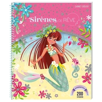 Image de Sirènes de rêve - Carnet créatif