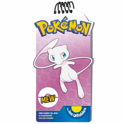Picture of Pokémon - Mon carnet de jeux et d'activités avec stickers -  Mew