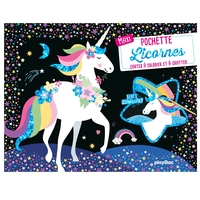Image de Maxi pochette Licornes - Cartes à colorier et à gratter