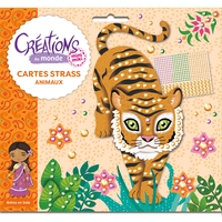 Picture of Minimiki - Cartes strass animaux - Créations du monde