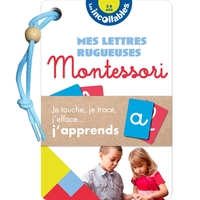 Picture of Les incollables - Eventail Montessori lettres rugueuses