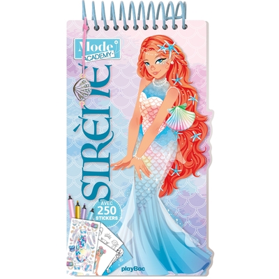 Picture of Carnet créatif Mode Academy Sirènes (avec un bracelet)
