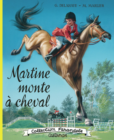 Image de Martine fac-similé - Martine monte à cheval