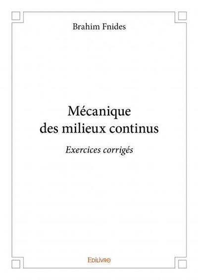Image de Mécanique des milieux continus