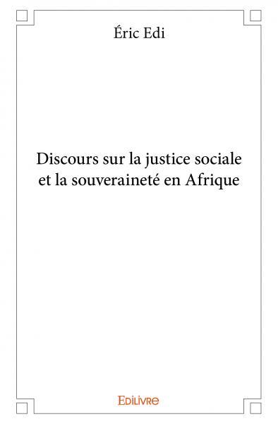 Image de Discours sur la justice sociale et la souveraineté en afrique
