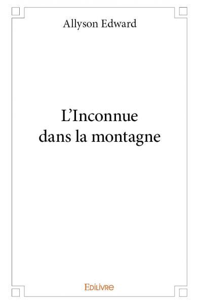 Picture of L’inconnue dans la montagne