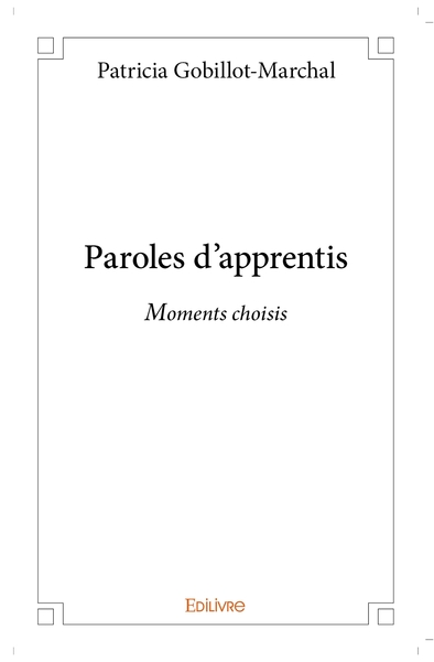 Picture of Paroles d'apprentis