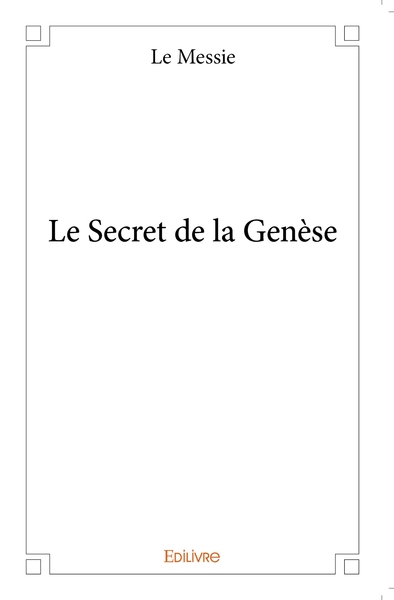 Picture of Le Secret de la Genèse