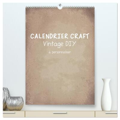 Image de Calendrier Craft Vintage DIY (Calendrier mural haut de gamme 2027 DIN A2 horizontal), CALVENDO calendrier mensuel