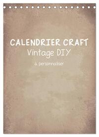 Image de Calendrier Craft Vintage DIY (Calendrier de bureau 2027 DIN A5 horizontal), CALVENDO calendrier mensuel