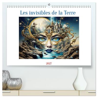 Picture of Les invisibles de la Terre (Calendrier mural haut de gamme 2027 DIN A2 vertical), CALVENDO calendrier mensuel