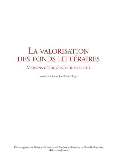 Image de La valorisation des fonds littéraires