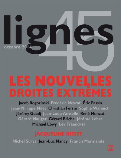Image de Revue Lignes N°45