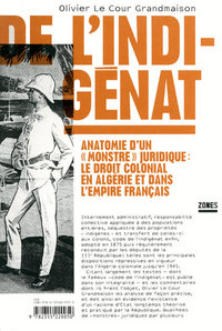 Picture of De l'indigénat