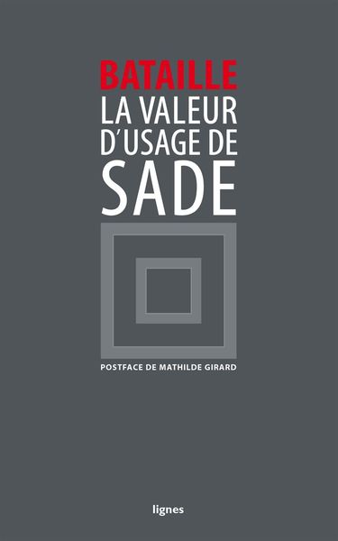 Image de La Valeur d'usage de Sade