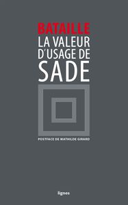 Image de La Valeur d'usage de Sade