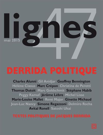 Image de Revue Lignes N°47