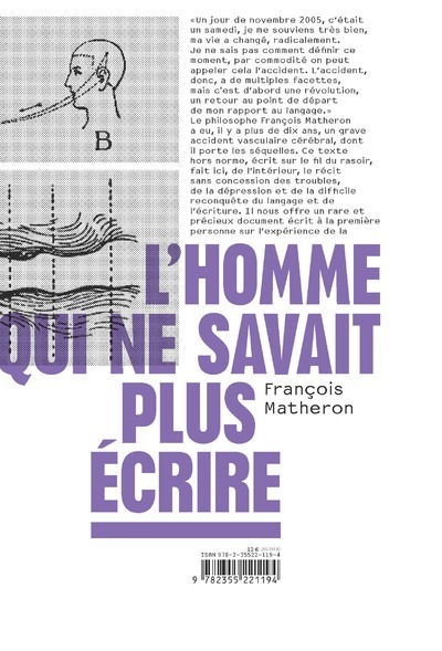 Picture of L'homme qui ne savait plus écrire
