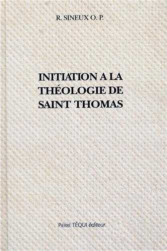Image de Initiation a la theologie de st thomas