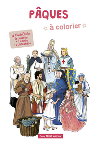 Image de Pâques à colorier