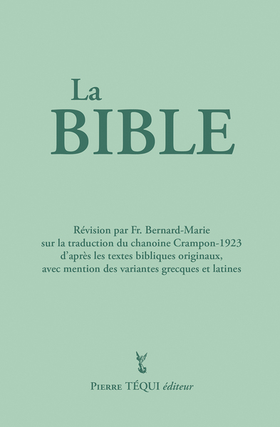 Picture of La bible Crampon 1923-2023 – Couverture verte